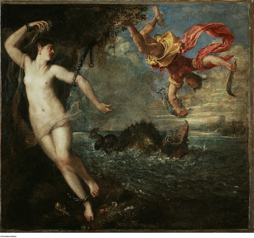 Tizian, Perseus und Andromeda, 1554 - 1556, The Wallace Collection London