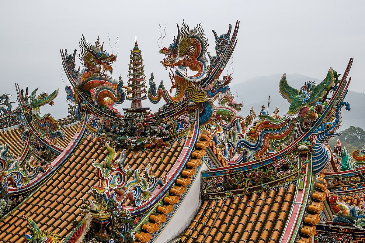 Miaoli County, Taiwan, Quanhua Temple