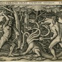 Herakles kampft mit Iolaos gegen die Hydra, Hans Sebald Beham 1545