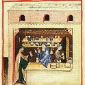 Zubereitung von Teriak. Mittelalterliches Medizinbuch 